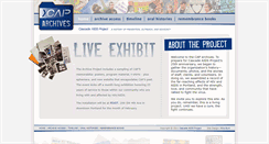Desktop Screenshot of caparchives.org